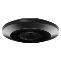 Senzor de miscare slim 360 2000W PIR negru, Orno