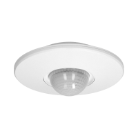 Senzor de miscare cu 3 detectoare 360 2000W PIR 3-16m alb, Orno