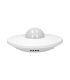 Senzor de miscare cu 3 detectoare 360 2000W PIR 3-16m alb, Orno