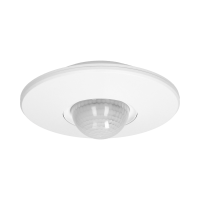 Senzor de miscare cu 3 detectoare 360 2000W PIR 3-20m alb, Orno