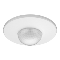 Senzor de miscare cu 3 detectoare 360 2000W PIR alb, Orno