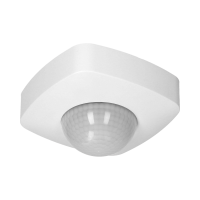 Senzor de miscare cu 3 detectoare 360 2000W PIR 20m alb, Orno