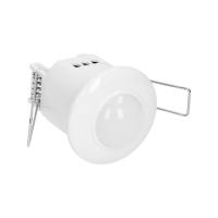 Senzor de prezenta mini incastrat 360 800W PIR alb, Orno