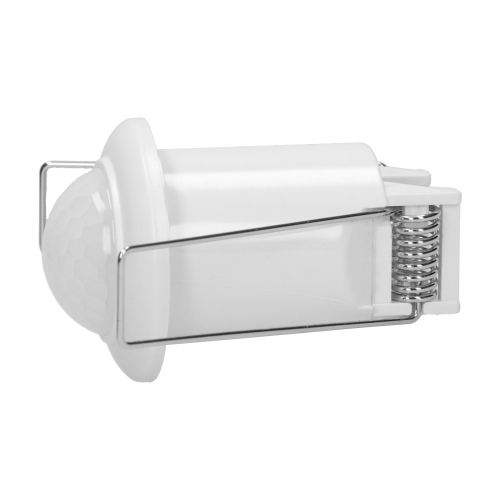 Senzor de prezenta incastrat 360 800W PIR alb, Orno