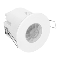 Senzor de miscare IP65 incastrat 360 1200W PIR alb, Orno