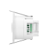 Senzor de miscare IP65 incastrat 360 1200W PIR alb, Orno