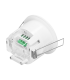 Senzor de miscare IP65 incastrat 360 1200W PIR alb, Orno