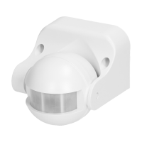 Senzor de miscare de perete IP44 180 1200W PIR alb, Orno