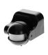 Senzor de miscare de perete IP44 180 1200W PIR negru, Orno