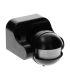 Senzor de miscare de perete IP44 180 1200W PIR negru, Orno