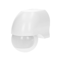 Senzor de miscare de perete IP44 180 1200W PIR 12m alb, Orno