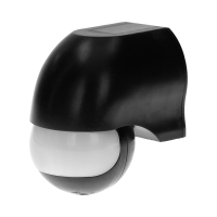 Senzor de miscare de perete IP44 180 1200W PIR 12m negru, Orno