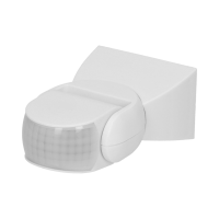 Senzor de miscare de perete IP65 180 1200W PIR alb, Orno