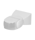 Senzor de miscare de perete IP65 180 1200W PIR alb, Orno