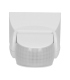 Senzor de miscare de perete IP65 180 1200W PIR alb, Orno