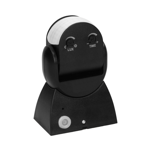 Senzor de miscare de perete IP65 180 1200W PIR negru, Orno