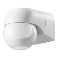 Senzor de miscare de perete IP44 180 800W PIR alb, Orno
