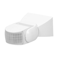 Senzor de miscare de perete IP44 360/180 1200W PIR alb, Orno