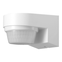 Senzor de miscare de perete IP65 240 2000W PIR alb, Orno