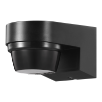 Senzor de miscare de perete IP65 240 2000W PIR negru, Orno