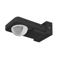 Senzor de miscare de perete IP65 360 2000W PIR negru, Orno