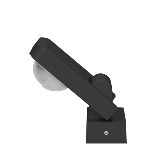 Senzor de miscare de perete IP65 360 2000W PIR negru, Orno