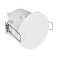 Senzor de prezenta incastrat IP65 360 1200W ultrasunete alb, Orno