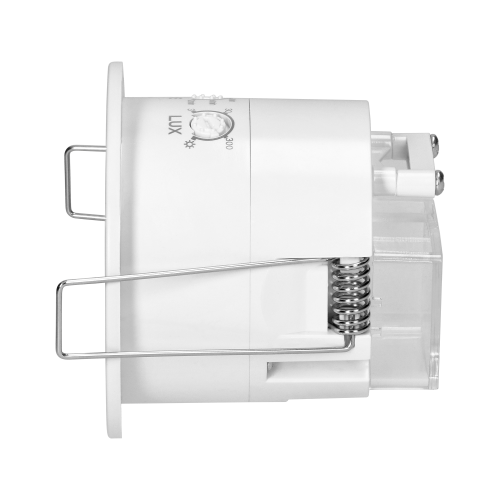 Senzor de prezenta incastrat IP65 360 1200W ultrasunete alb, Orno