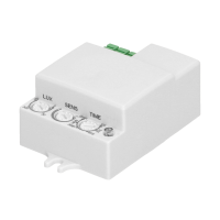 Senzor de miscare mini plat 360/180 microunde alb, Orno