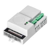 Senzor de miscare mini plat cu comutator DIP si variator 360/180 microunde alb, Orno
