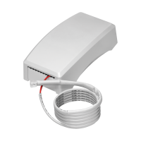 Senzor de miscare cu sonda externa 360 microunde alb, Orno