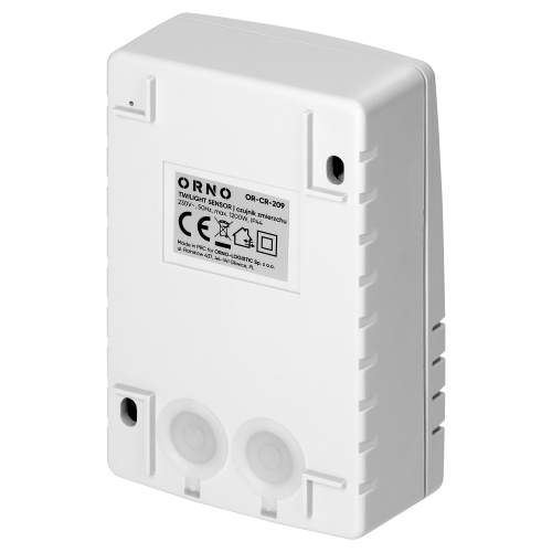 Senzor crepuscular IP44 1200W alb, Orno