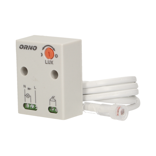 Senzor crepuscular cu sonda externa IP65 2300W alb, Orno