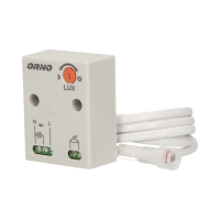 Senzor crepuscular cu sonda externa IP65 2300W alb, Orno