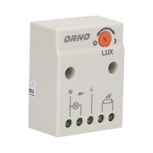 Senzor crepuscular cu sonda externa IP65 2300W alb, Orno