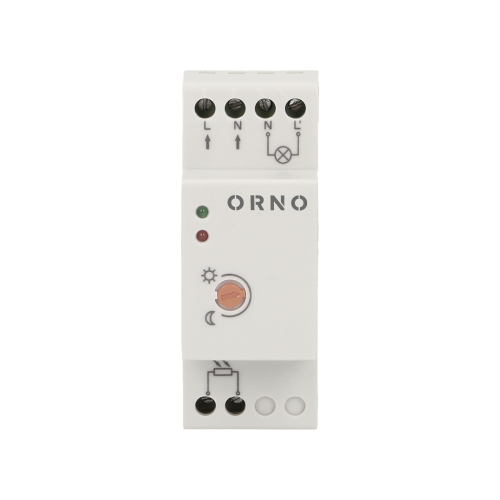 Senzor crepuscular cu sonda externa IP65 3000W alb, Orno