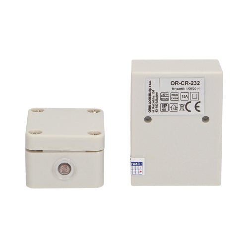 Senzor crepuscular cu sonda externa IP65 2300W alb, Orno