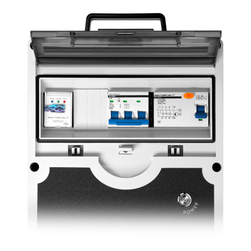 Statie incarcare auto EV portabil Trifazat Tip 2 11kW IP54, Orno