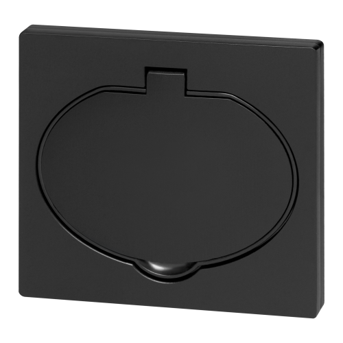 Priza ermetica incastrata IP44 1P negru, Orno