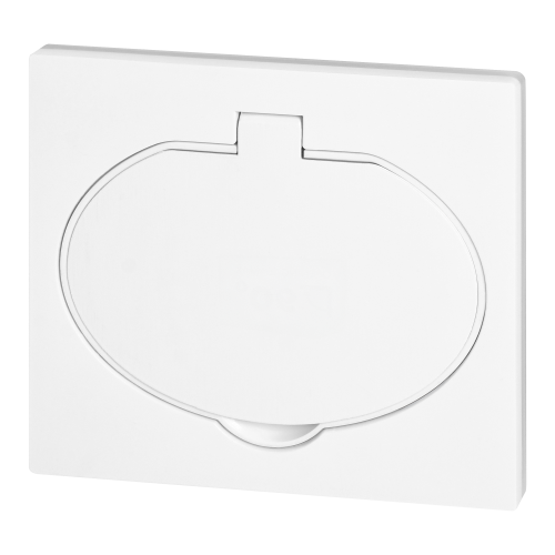 Priza ermetica incastrata IP44 1P alb, Orno