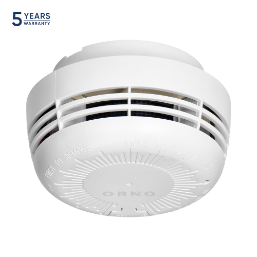 Senzor de fum cu baterii 9V, Orno