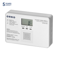 Detector de monoxid de carbon cu baterii 9V, Orno
