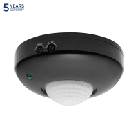 Senzor de miscare 360 1200W PIR negru, Orno