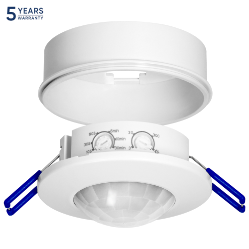 Senzor de miscare 360 1200W PIR alb, Orno