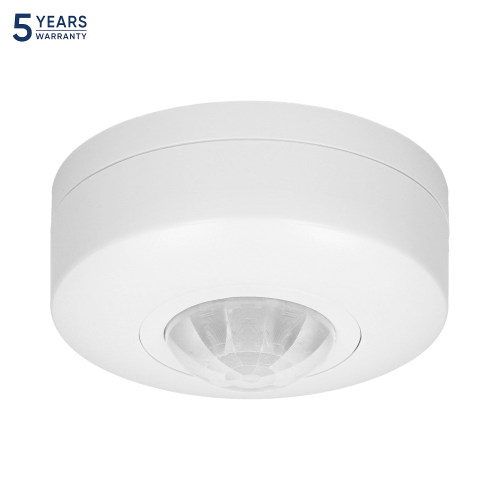 Senzor de miscare mini 360 400W PIR alb, Orno