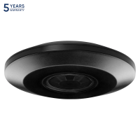 Senzor de miscare slim 360 2000W PIR negru, Orno