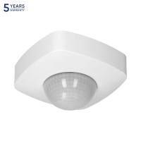 Senzor de miscare cu 3 detectoare 360 2000W PIR 20m alb, Orno
