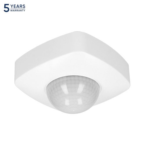 Senzor de prezenta IP65 360 2000W PIR alb, Orno