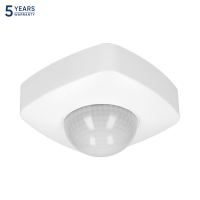 Senzor de prezenta IP65 360 2000W PIR alb, Orno