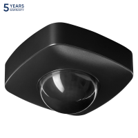 Senzor de prezenta IP65 360 2000W PIR negru, Orno